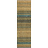 Piper Looms Mayfield Stripes AMF979 Wheat Machine Washable Area Rug Runner Main Image