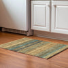 Piper Looms Mayfield Stripes AMF979 Wheat Machine Washable Area Rug Scatter Lifestyle Image Feature