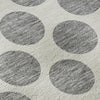 Piper Looms Mayfield Circles AMF980 Gray Machine Washable Area Rug Swatch Image