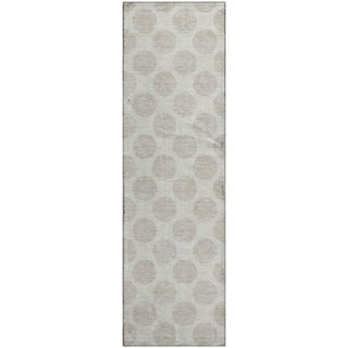 Piper Looms Mayfield Circles AMF980 Ivory Machine Washable Area Rug Runner Main Image