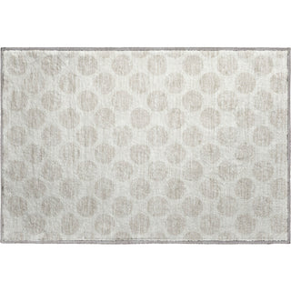 Piper Looms Mayfield Circles AMF980 Ivory Machine Washable Area Rug Scatter Main Image