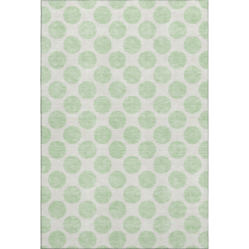 Piper Looms Mayfield Circles AMF980 Mint Machine Washable Area Rug main image
