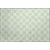 Piper Looms Mayfield Circles AMF980 Mint Machine Washable Area Rug Scatter Main Image