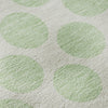 Piper Looms Mayfield Circles AMF980 Mint Machine Washable Area Rug Swatch Image