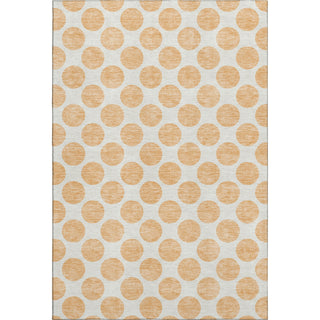 Piper Looms Mayfield Circles AMF980 Peach Machine Washable Area Rug main image