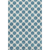 Piper Looms Mayfield Circles AMF980 Teal Machine Washable Area Rug main image