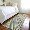 Piper Looms Mayfield Stripes AMF981 Beige Machine Washable Area Rug Runner Lifestyle Image Feature