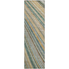 Piper Looms Mayfield Stripes AMF981 Beige Machine Washable Area Rug Runner Main Image