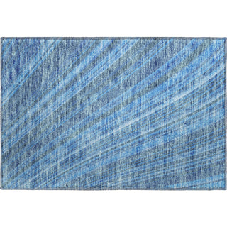 Piper Looms Mayfield Stripes AMF981 Blue Machine Washable Area Rug Scatter Main Image