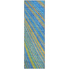 Piper Looms Mayfield Stripes AMF981 Denim Machine Washable Area Rug Runner Main Image