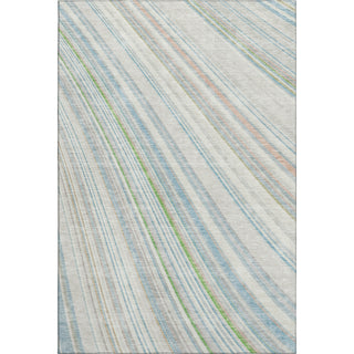 Piper Looms Mayfield Stripes AMF981 Ivory Machine Washable Area Rug main image