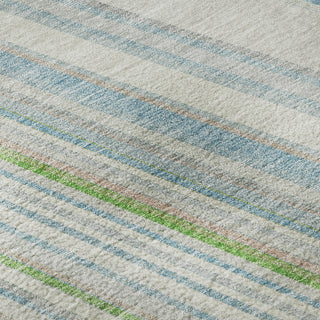 Piper Looms Mayfield Stripes AMF981 Ivory Machine Washable Area Rug Swatch Image