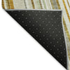 Piper Looms Mayfield Stripes AMF981 Linen Machine Washable Area Rug Backing Image