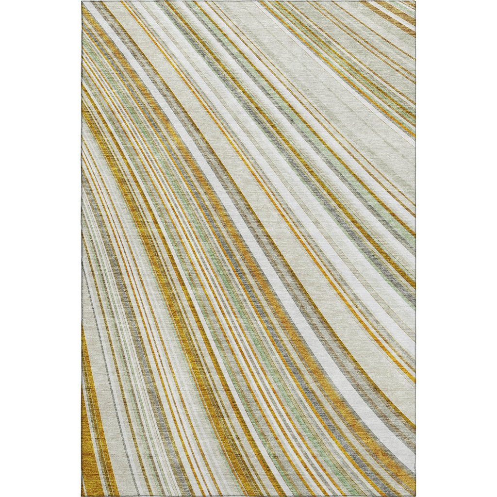 Piper Looms Mayfield Stripes AMF981 Linen Machine Washable Area Rug main image