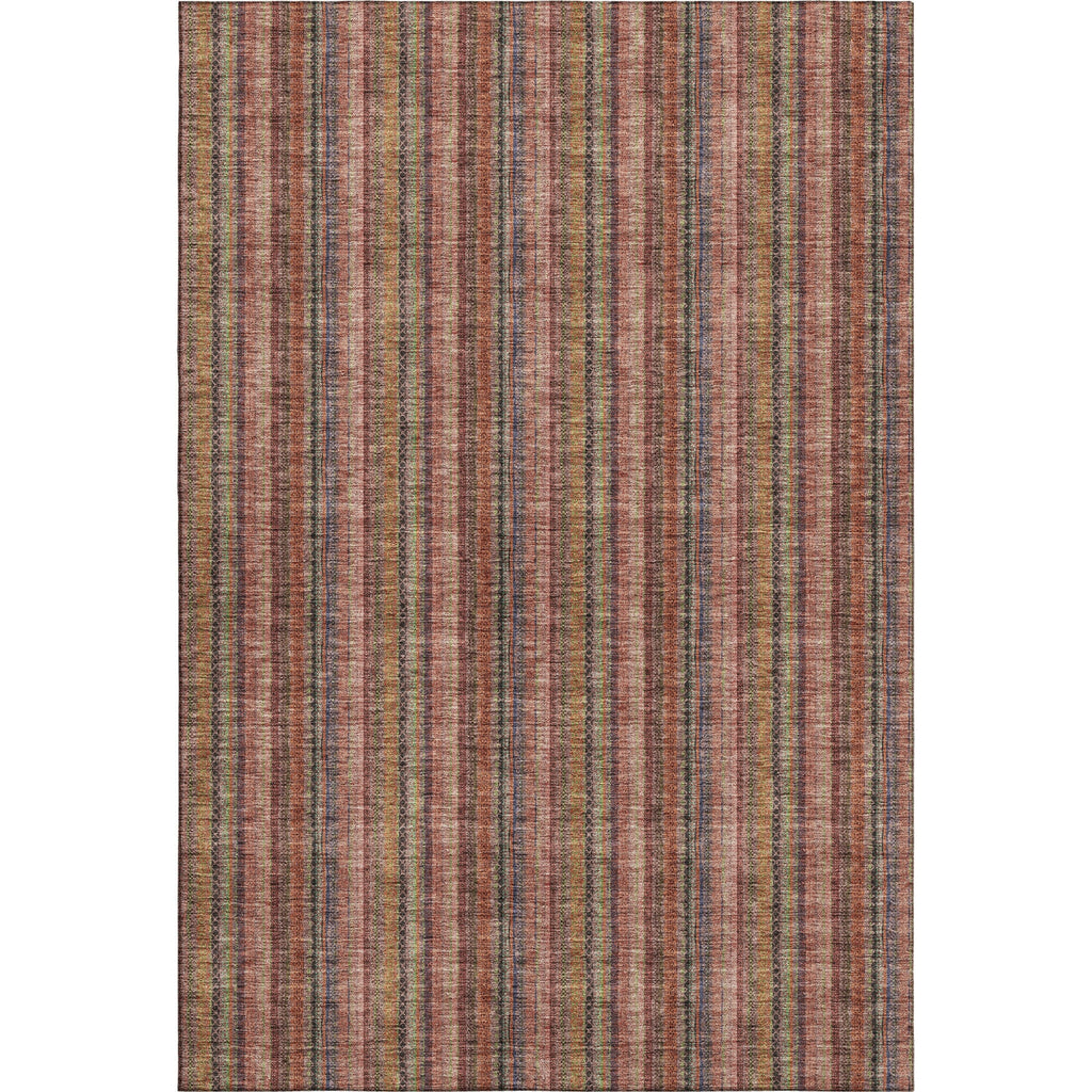 Piper Looms Mayfield Stripes AMF982 Blush Machine Washable Area Rug main image
