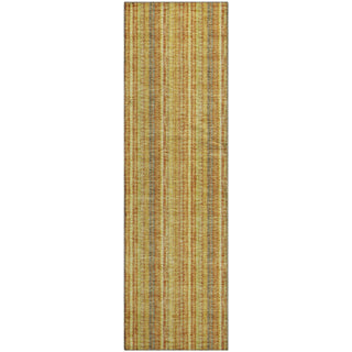 Piper Looms Mayfield Stripes AMF982 Honey Machine Washable Area Rug Runner Main Image
