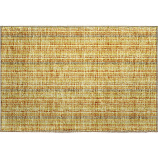 Piper Looms Mayfield Stripes AMF982 Honey Machine Washable Area Rug Scatter Main Image