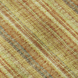 Piper Looms Mayfield Stripes AMF982 Honey Machine Washable Area Rug Swatch Image