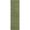 Piper Looms Mayfield Stripes AMF982 Olive Machine Washable Area Rug Runner Main Image
