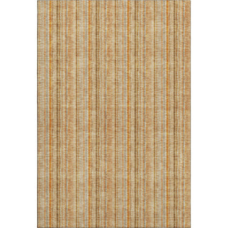 Piper Looms Mayfield Stripes AMF982 Peach Machine Washable Area Rug main image