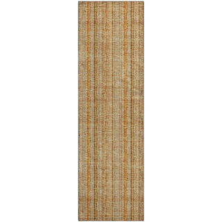 Piper Looms Mayfield Stripes AMF982 Peach Machine Washable Area Rug Runner Main Image