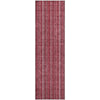 Piper Looms Mayfield Stripes AMF982 Pink Machine Washable Area Rug Runner Main Image