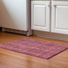 Piper Looms Mayfield Stripes AMF982 Pink Machine Washable Area Rug Scatter Lifestyle Image Feature