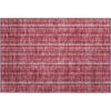 Piper Looms Mayfield Stripes AMF982 Pink Machine Washable Area Rug Scatter Main Image
