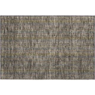 Piper Looms Mayfield Stripes AMF982 Taupe Machine Washable Area Rug Scatter Main Image