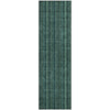 Piper Looms Mayfield Stripes AMF982 Teal Machine Washable Area Rug Runner Main Image