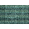 Piper Looms Mayfield Stripes AMF982 Teal Machine Washable Area Rug Scatter Main Image