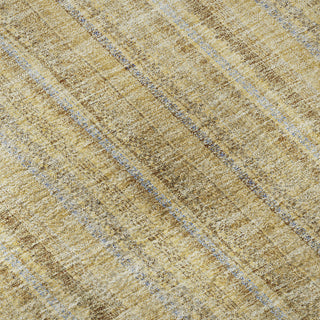 Piper Looms Mayfield Stripes AMF982 Wheat Machine Washable Area Rug Swatch Image