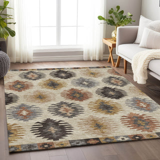 Piper Looms Mayfield Southwest AMF983 Beige Machine Washable Area Rug Lifestyle Image Feature