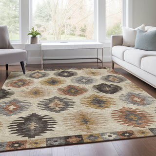 Piper Looms Mayfield Southwest AMF983 Beige Machine Washable Area Rug Lifestyle Image Feature