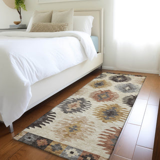 Piper Looms Mayfield Southwest AMF983 Beige Machine Washable Area Rug Runner Lifestyle Image Feature