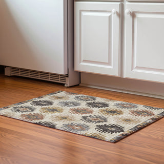 Piper Looms Mayfield Southwest AMF983 Beige Machine Washable Area Rug Scatter Lifestyle Image Feature