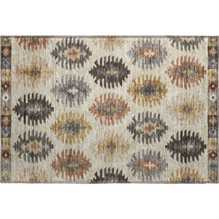 Piper Looms Mayfield Southwest AMF983 Beige Machine Washable Area Rug Scatter Main Image