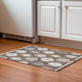 Piper Looms Mayfield Southwest AMF983 Brown Machine Washable Area Rug Scatter Lifestyle Image Feature