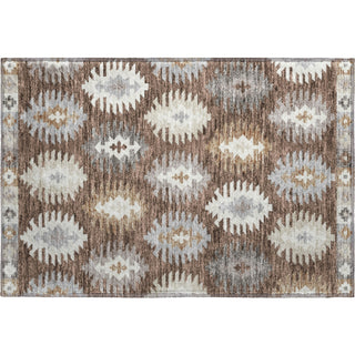 Piper Looms Mayfield Southwest AMF983 Brown Machine Washable Area Rug Scatter Main Image
