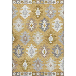 Piper Looms Mayfield Southwest AMF983 Gold Machine Washable Area Rug main image