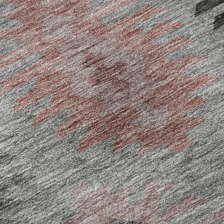 Piper Looms Mayfield Southwest AMF983 Gray Machine Washable Area Rug Swatch Image