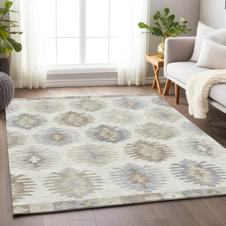 Piper Looms Mayfield Southwest AMF983 Ivory Machine Washable Area Rug Lifestyle Image Feature