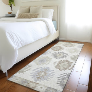 Piper Looms Mayfield Southwest AMF983 Ivory Machine Washable Area Rug Runner Lifestyle Image Feature