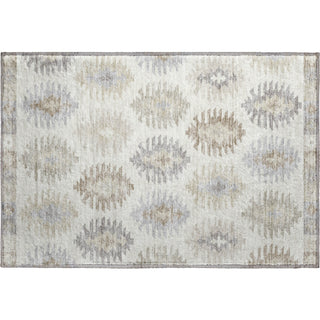 Piper Looms Mayfield Southwest AMF983 Ivory Machine Washable Area Rug Scatter Main Image