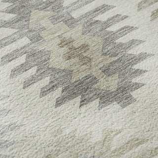 Piper Looms Mayfield Southwest AMF983 Ivory Machine Washable Area Rug Swatch Image