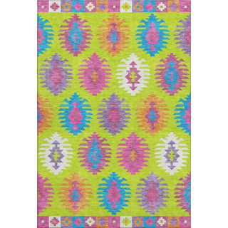 Piper Looms Mayfield Southwest AMF983 Lime Machine Washable Area Rug main image