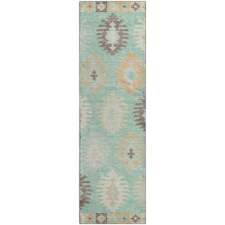 Piper Looms Mayfield Southwest AMF983 Mint Machine Washable Area Rug Runner Main Image