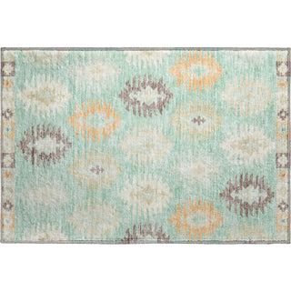 Piper Looms Mayfield Southwest AMF983 Mint Machine Washable Area Rug Scatter Main Image
