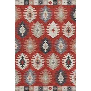 Piper Looms Mayfield Southwest AMF983 Red Machine Washable Area Rug main image