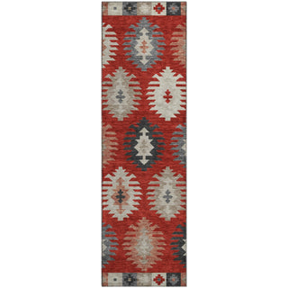 Piper Looms Mayfield Southwest AMF983 Red Machine Washable Area Rug Runner Main Image